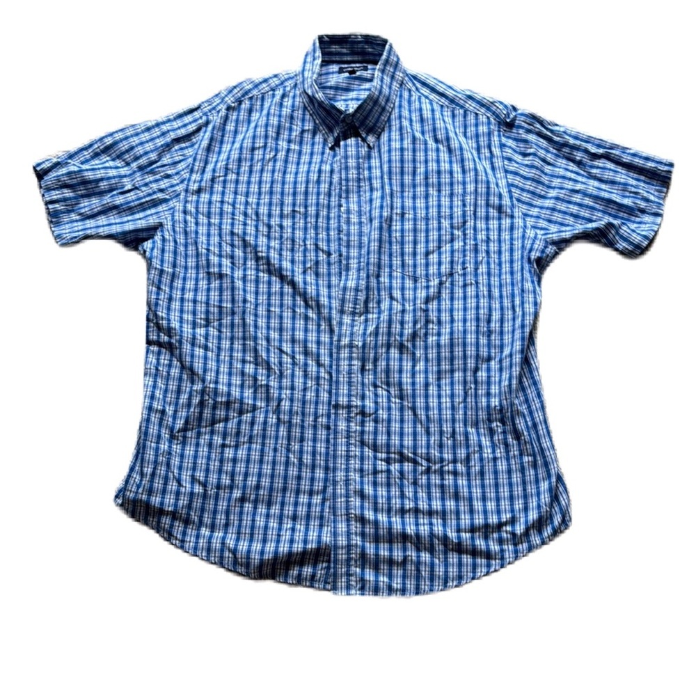 Croft & Barrow Blue Casual Button Down Shirt